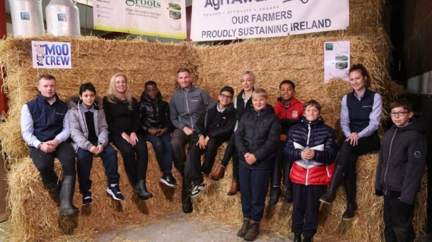 World School Milk Day celebrated on Walsh's farm in Oranmore