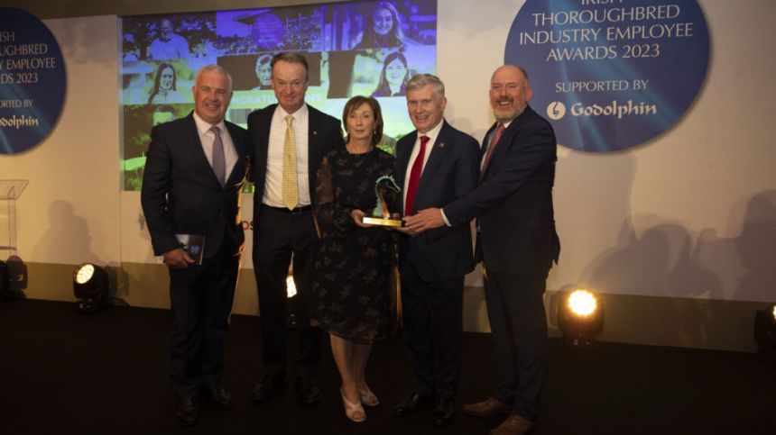 Ballinrobe Racecourse awarded prestigious Racecourse Award at the Irish Thoroughbred Industry Employee Awards, supported by Godolphin