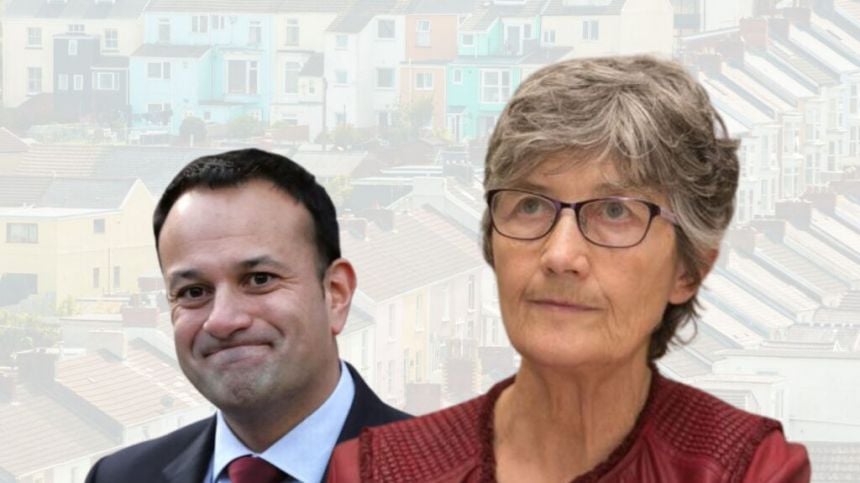 Catherine Connolly tells Taoiseach to stop talking "gobbledygook" over housing crisis