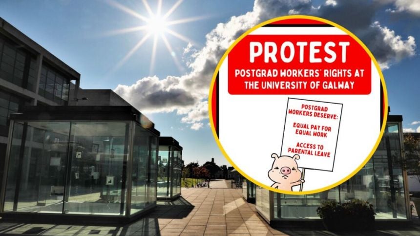 Galway postgrad workers to protest tomorrow over pay and conditions