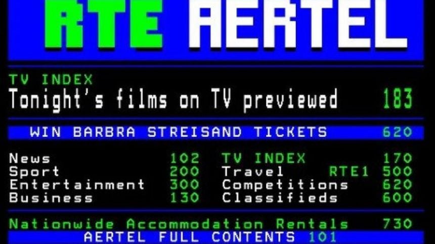 Galway people reminisce about Aertel as RTE announces it will close down next week