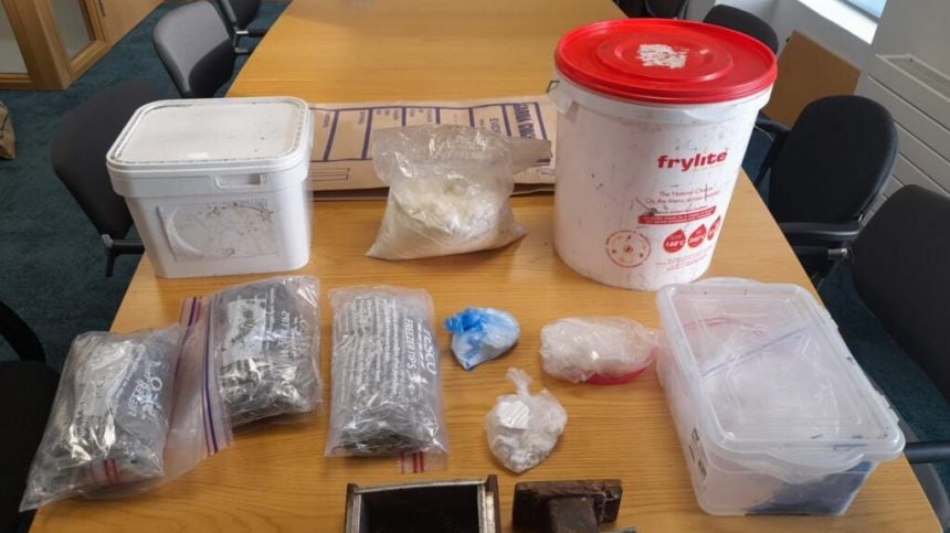 Three arrested in Ballinasloe area after Gardaí seize drugs and equipment