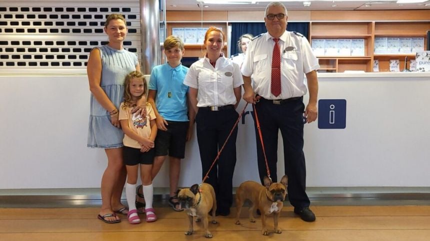 Dog reunited with Athenry family two years after being stolen enjoys trip to France courtesy of Stena Line