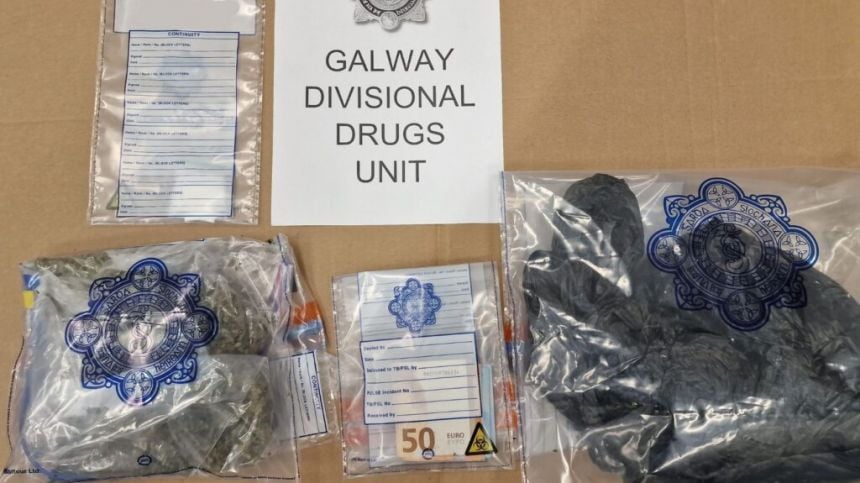 One man arrested after €56K cocaine and cannabis seized in city