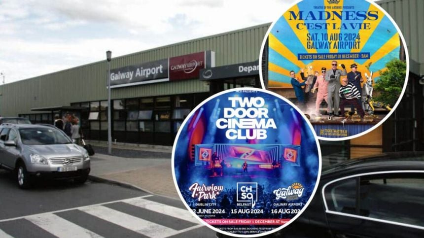 Two Door Cinema Club and Madness join Galway Airport summer gigs