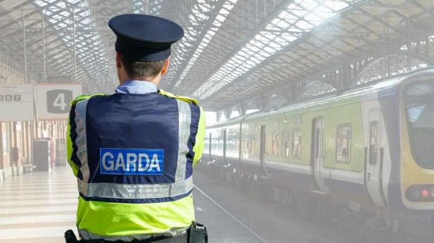 Increased garda and security presence on Galway rail routes today