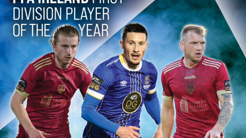 Six Galway United players on First Division Team of the Year