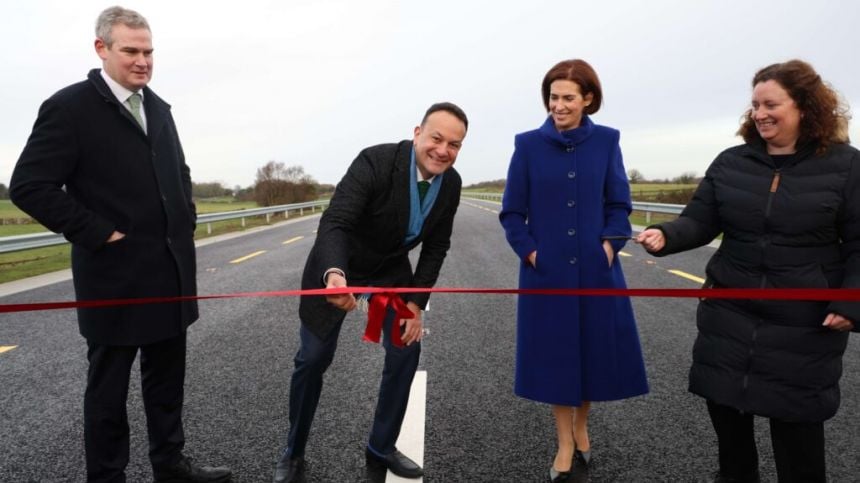 Taoiseach officially opens Moycullen Bypass