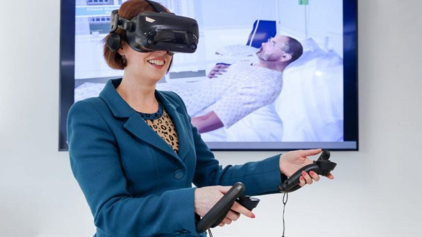 Virtual reality learning system for nursing launched at University of Galway