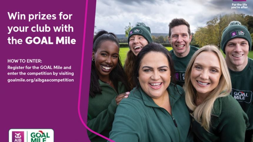 AIB encourages GAA Community to take part in GOAL Mile this December