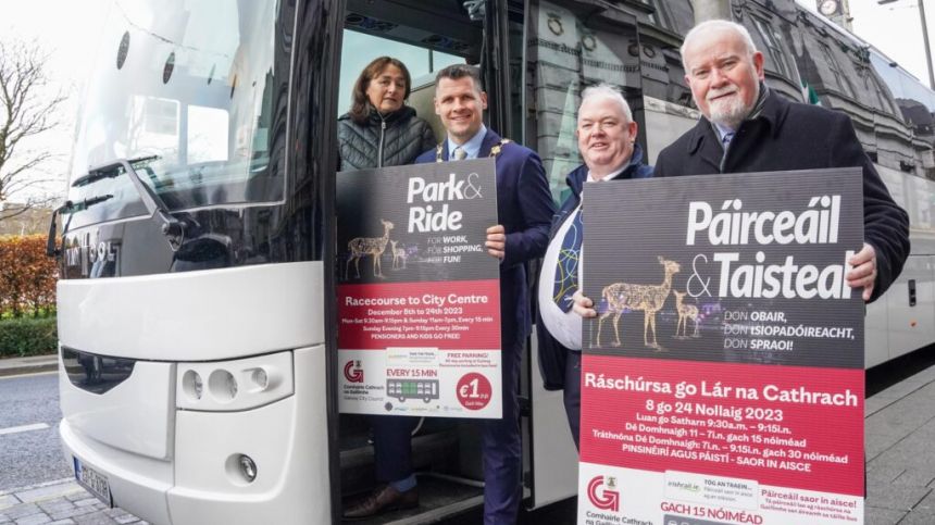 City Christmas Park and Ride Service returns this Friday