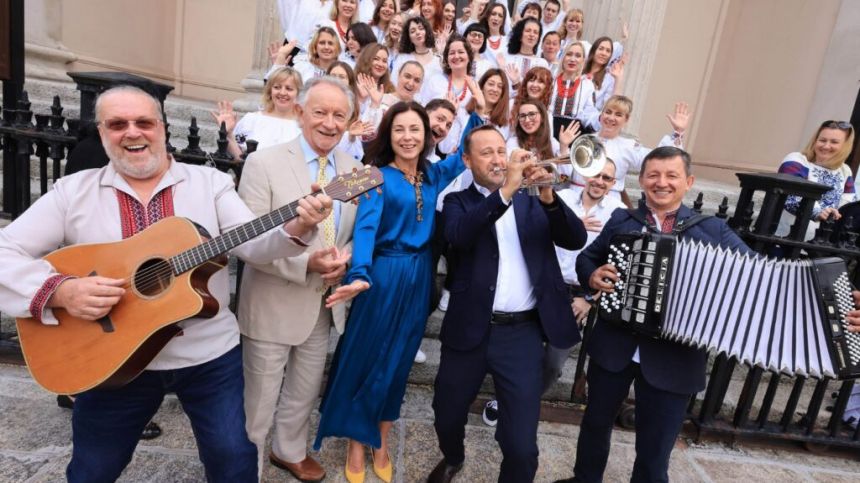 4 Ukrainians living in Galway to perform at Bord Gais Energy as part of the National Ukrainian Choir