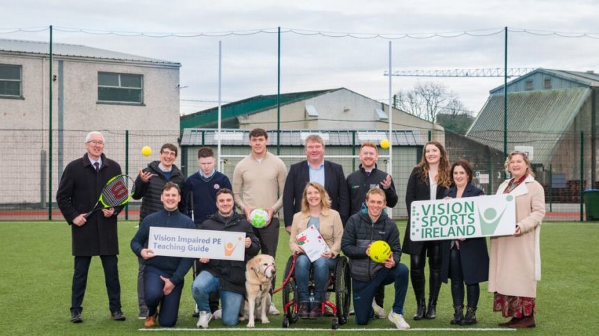 Vision Sports Ireland Launch Vision Impaired Physical Education Teaching Guide