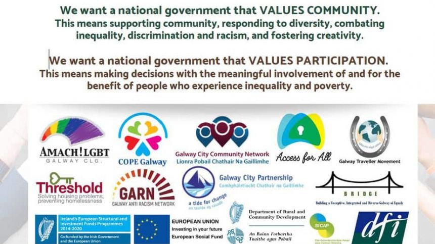 Consortium invites Galway West candidates to sign equality manifesto