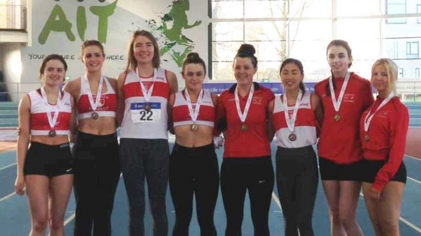 GCH Medal At National Track And Field Indoor League - Galway Athletics Report