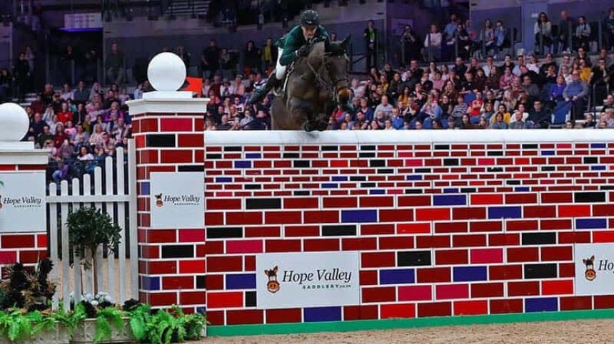 Galway rider impresses at Liverpool Horse Show Puissance