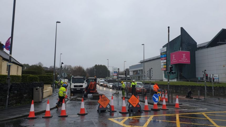 City motorists warned to expect traffic chaos as road closure imposed at Wellpark