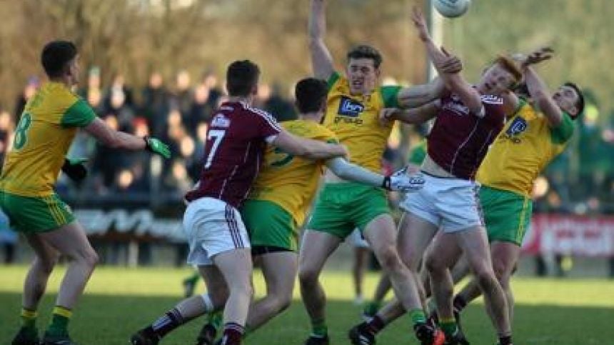 Galway football team to play Donegal named