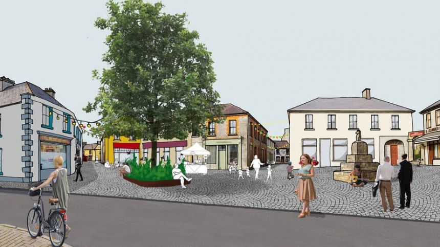 216 submissions received on public realm enhancement proposal for Market Square in Athenry