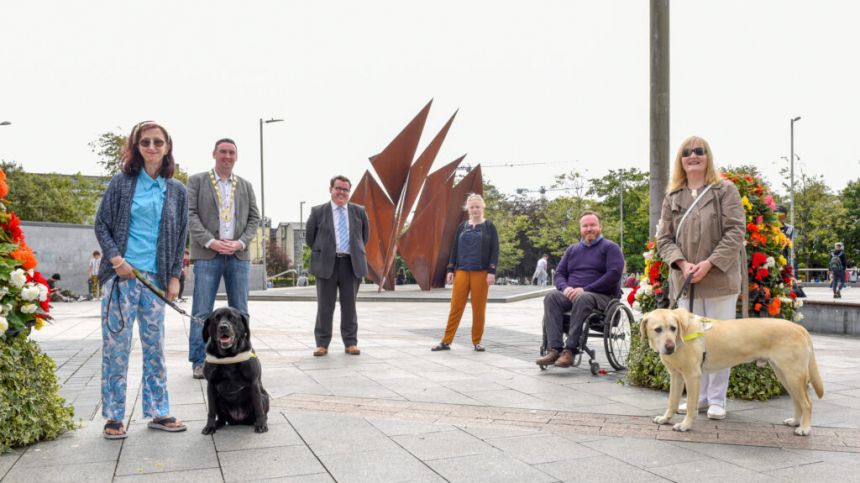 Galway businesses and public asked to consider accessibility issues with social distancing