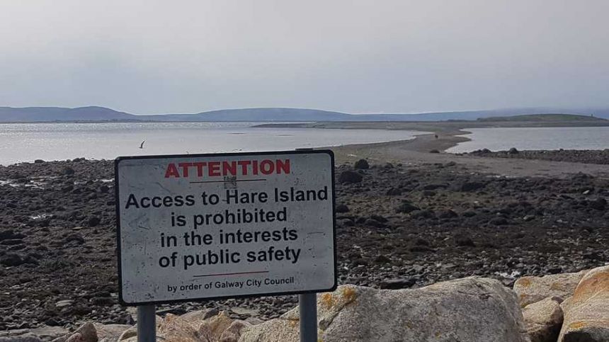 Galway public urged to stay away from Hare Island