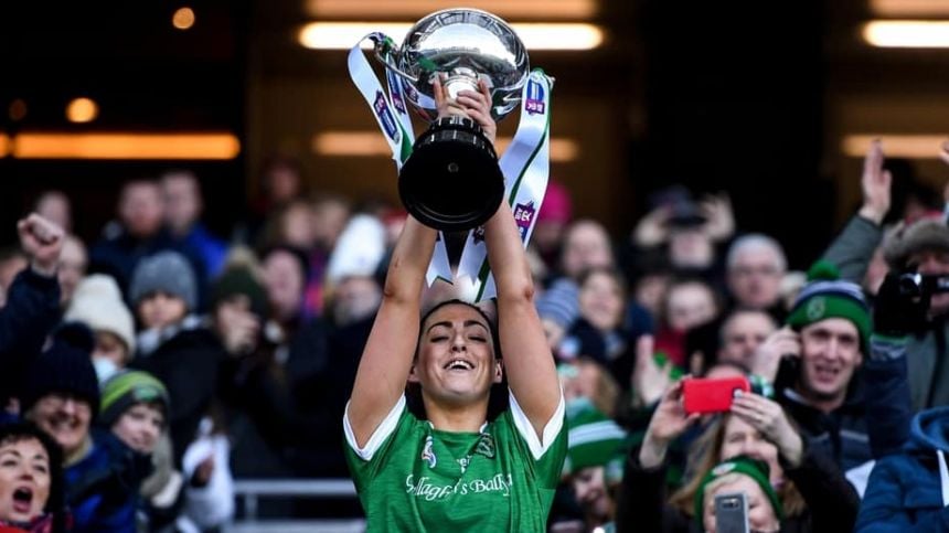 Sarsfields Camogie video and interview with 'Hopper' McGrath