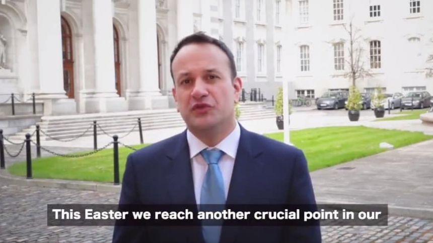 Watch: Taoiseach warns 'dark days' ahead when Covid-19 peaks