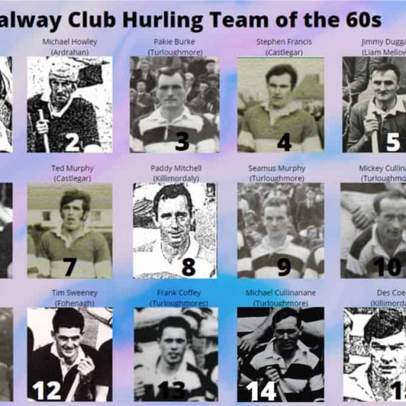 Galway Club Hurling Team of the 60s announced