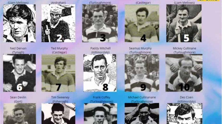 Galway Club Hurling Team of the 60s announced