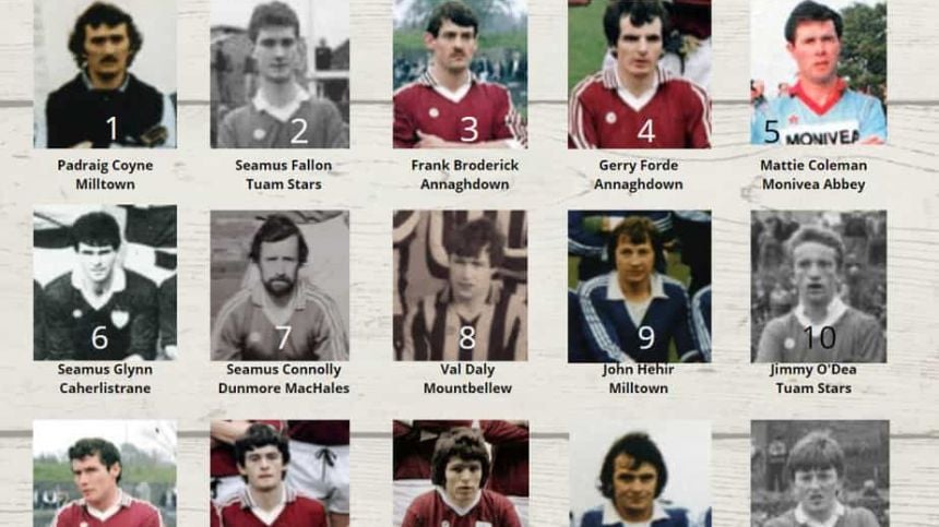 Galway Club Football Team of the 80s announced