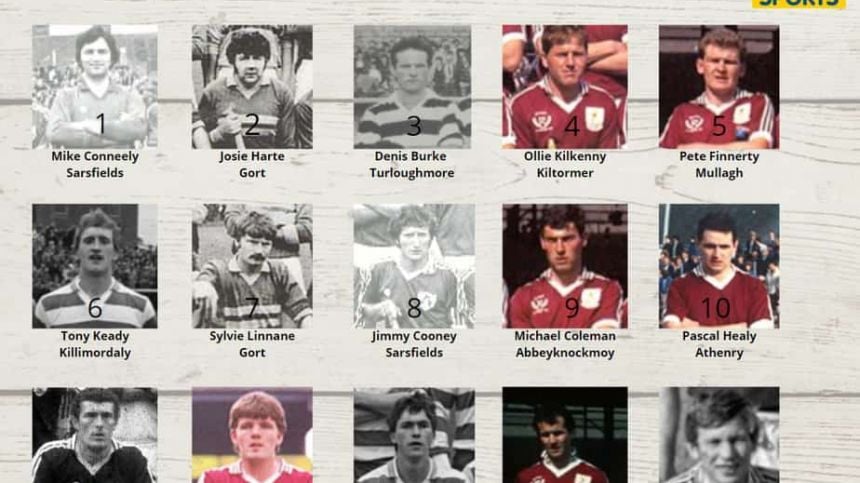 Galway Club Hurling Team of the 80s announced