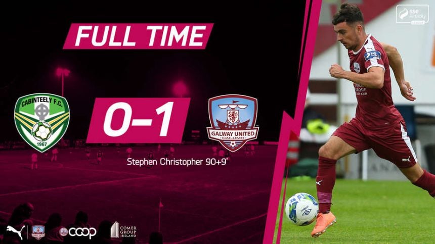 Late Winner Gives Galway United All Three Points At Cabinteely