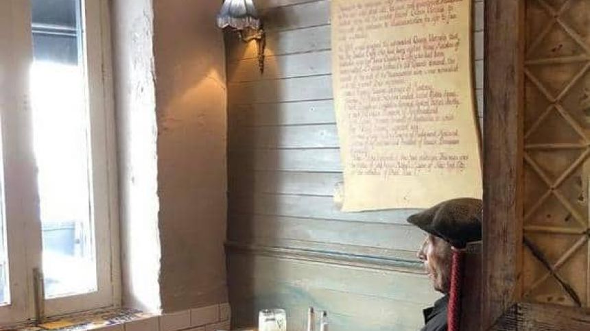 McGinn's Hophouse owner says photo of pint drinker with a clock struck a chord