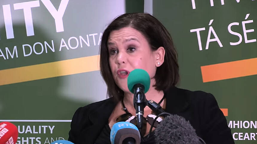 Sinn Féin leader in Athenry for Louis O'Hara's office opening
