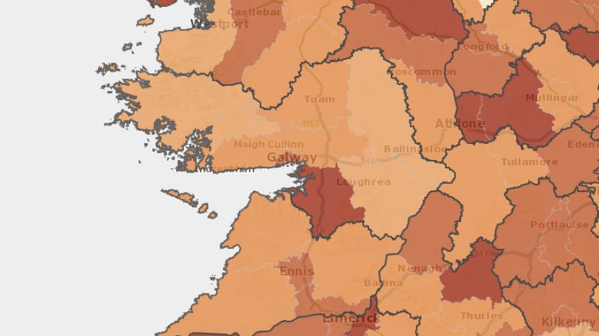 Gort/Kinvara Covid-19 incidence rate double the national average