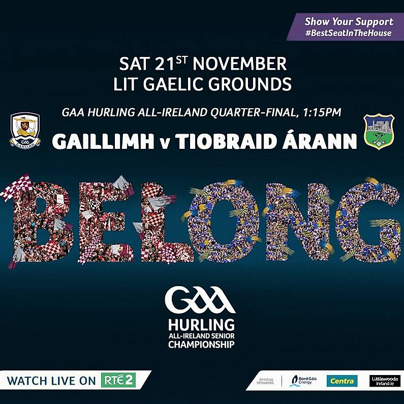 All-Ireland Senior Hurling Quarter Final Scene Set - Galway v Tipperary