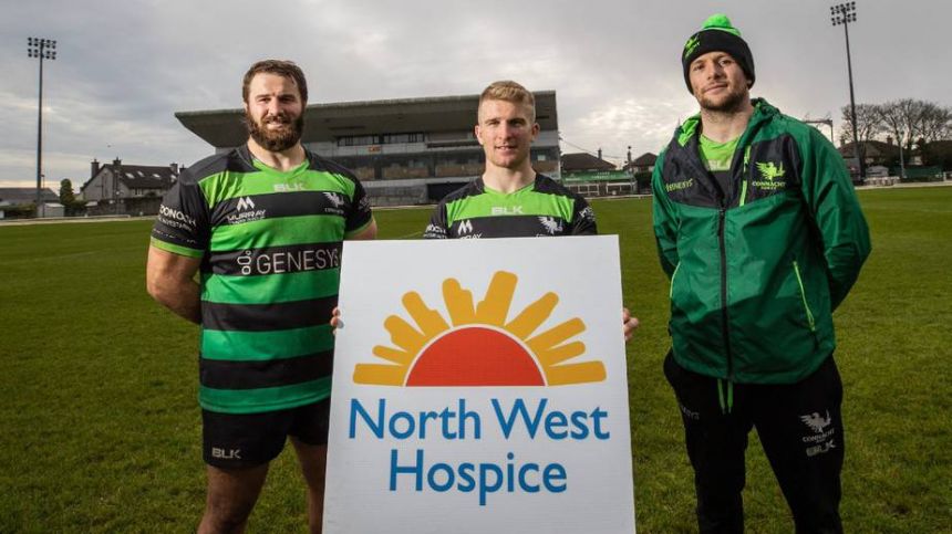 RUGBY: North West Hospice join Galway Hospice and Mayo-Roscommon Hospice as Connacht Official Charity Partners