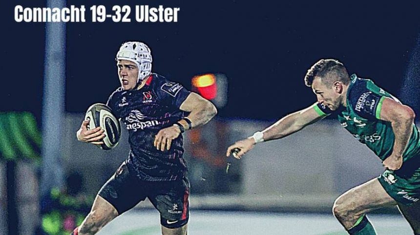 RUGBY Commentary: Connacht 19-32 Ulster