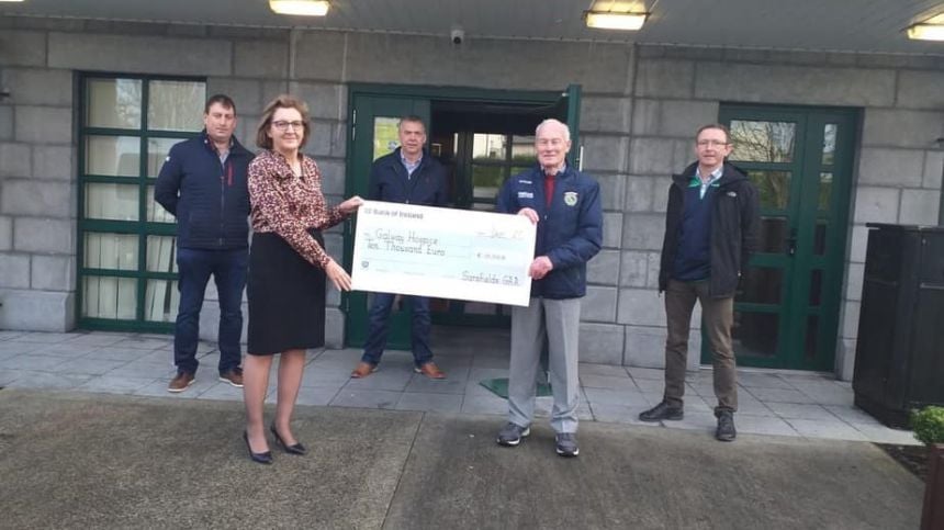 Sarsfields GAA Club's 20/20 Challenge Raises €10,000 For Galway Hospice