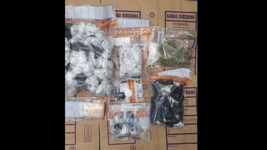 File for DPP after cocaine, cannabis and cash seized in city