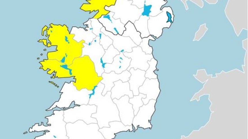 Status Yellow Wind Warning For Galway