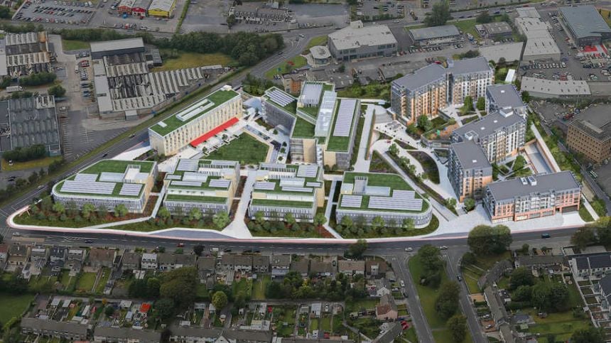 Consultation lodged for large apartment complex at Crown Square