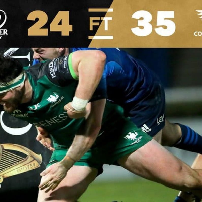 Connacht 35 Leinster 24 - Match Commentary