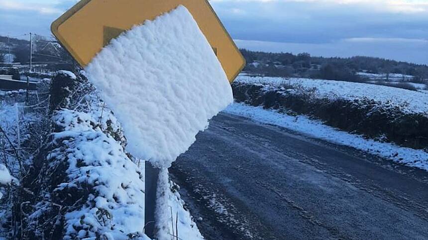 Two Status Orange Low Temperature and Ice warnings to hit Galway with only 8 hour respite