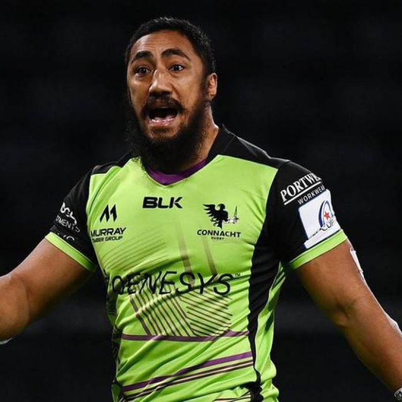 RUGBY: Bundee Aki Released From Ireland And Starts For Connacht Against Benetton