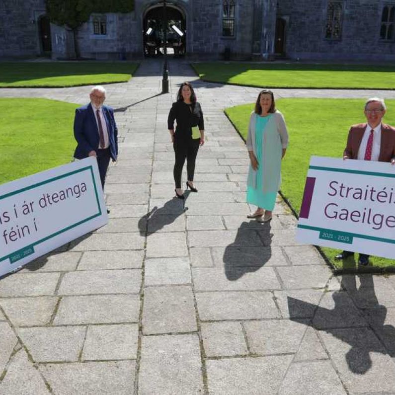 NUI Galway President says 4 year Strategy puts the Irish language at the core of all activities