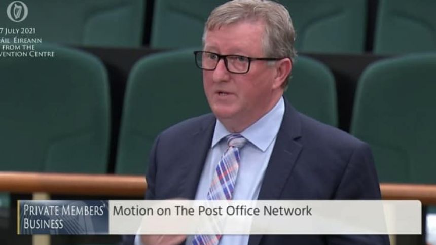 Galway TD introduces Dáil motion to protect post office network