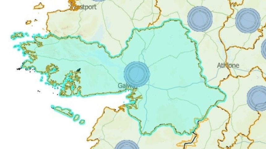 3 areas in Galway have Covid-19 incidence rate above national average