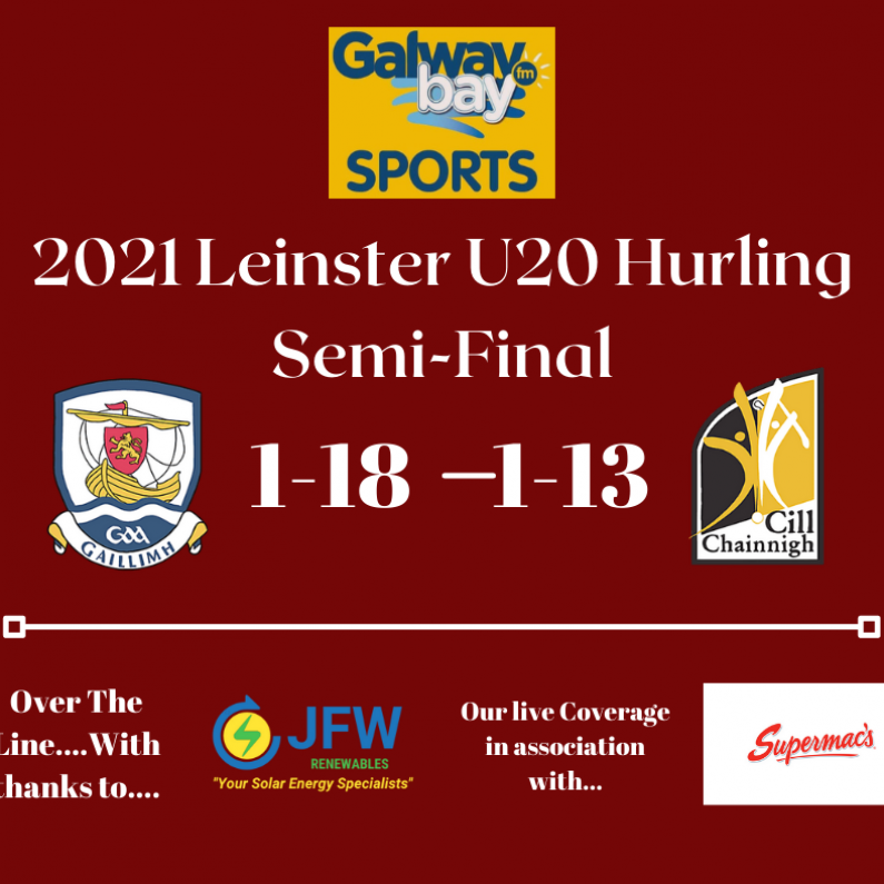 Galway U20 Hurlers Book Spot In Leinster Final