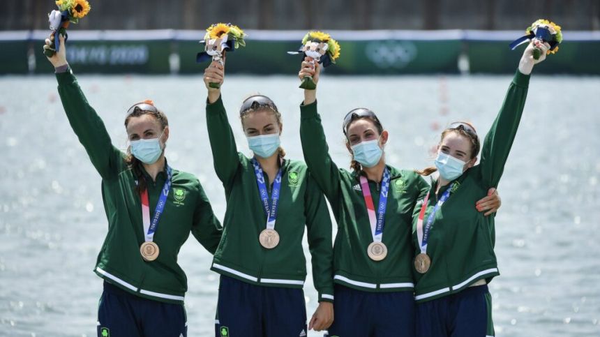 Galway rowers make history and take Olympic medal